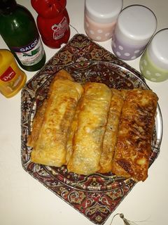 عکسی از دستور پیراشکی گوشت