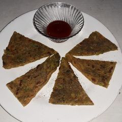 A picture of Cauliflower Stuffed Flat Bread|ਗੋਭੀ ਭਰਿਆ ਪਰਾਠਾ|Punjabi Cuisines.