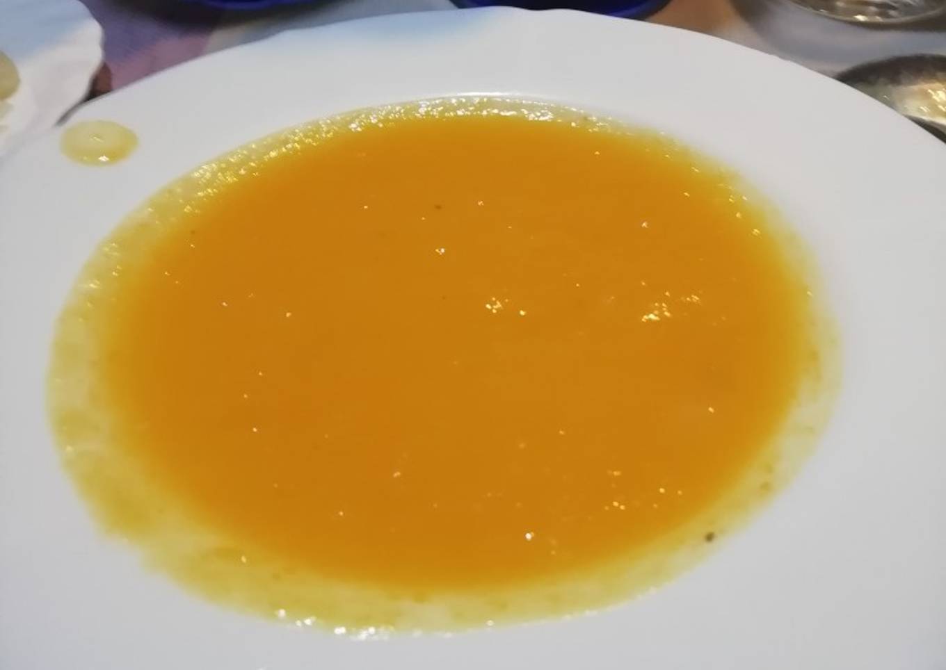 Crema calabaza