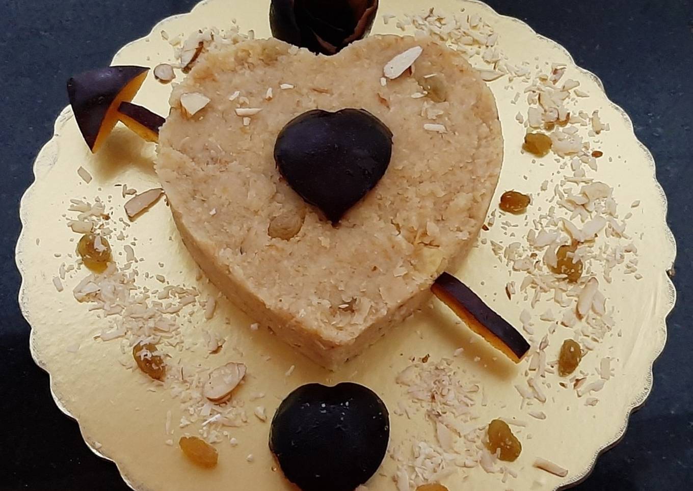 Plum Suji Halwa