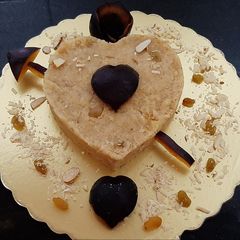 A picture of Plum Suji Halwa.