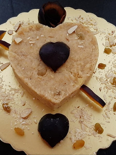 A picture of Plum Suji Halwa.