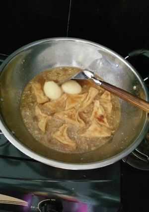 Foto resep Semur tahu telor simple