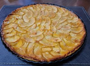 Una foto de Tarta de manzana