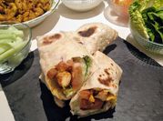 Una foto de wraps desayuno