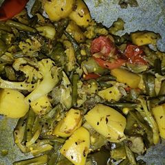 Mix Vegetable Sabji A picture of Mix Vegetable Sabji.