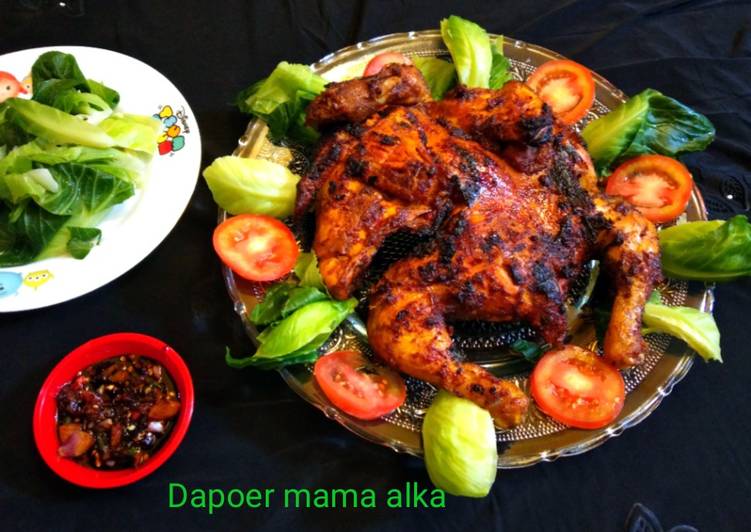 Resep Ayam bakakak bakar oleh Heni Mamanya Alka - Cookpad