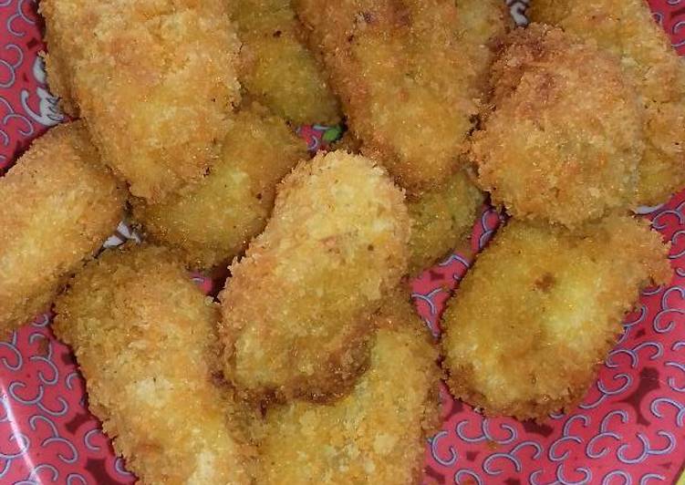 TERUNGKAP! Ternyata Ini Resep Banana nuget crispy simple Enak