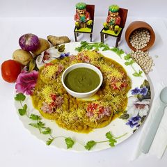 Ragda patties A picture of Ragda patties.