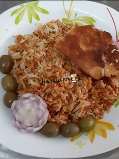 عکسی از دستور قیمه لاپلو یا پلو شاه عباسی🍛