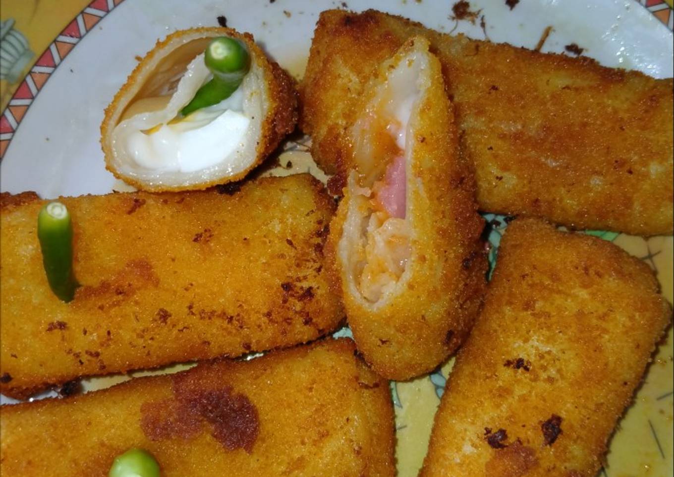 Risoles mayonaise telur & smoke beef ekonomis cocok untk jualan