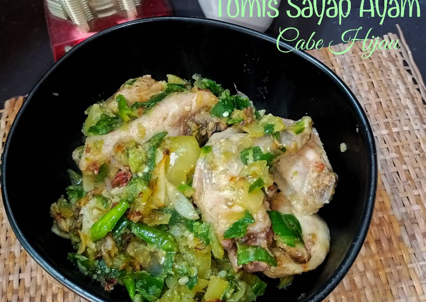 Tumis Sayap Ayam Cabe Hijau
