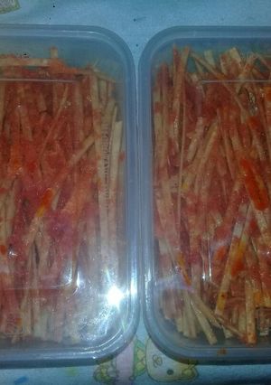 Foto resep Mie lidi balado pedas manis