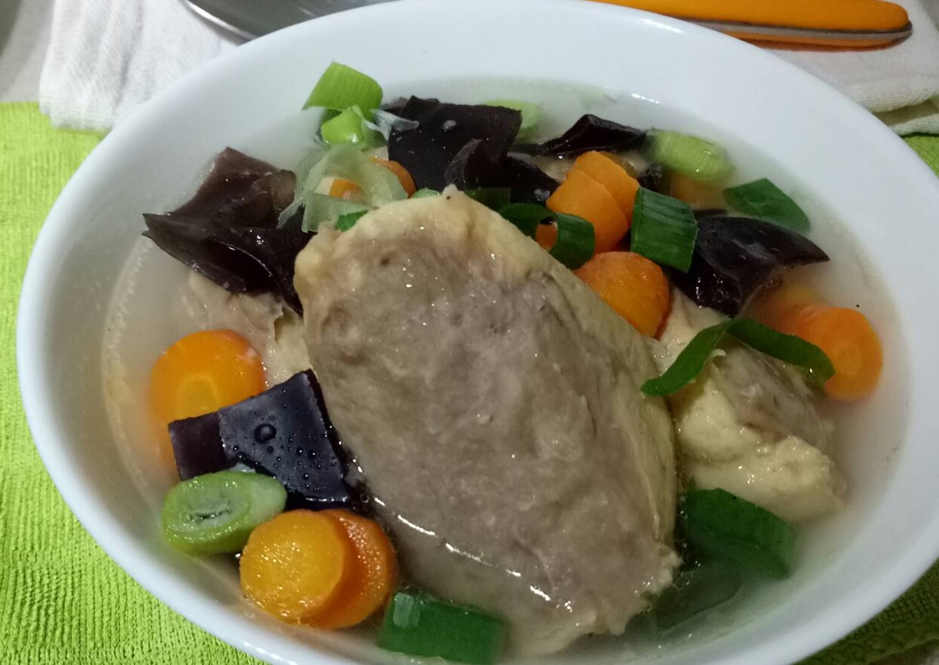 308. Sop tahu baso simpel