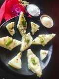 Sabudana bhagar dhokla