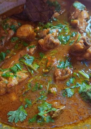 A picture of Mutton Curry.