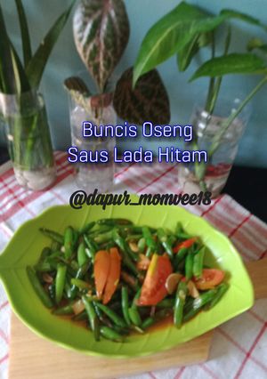 Foto resep Buncis Oseng Saus Lada Hitam
