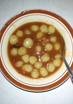 Foto resep Rujak pentol kuah