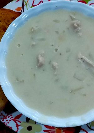 รูปของ ซุปข้นไก่น้ำข้น