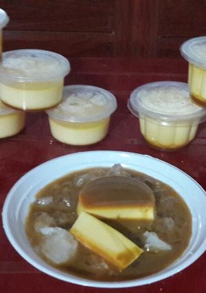 Hình của món Bánh flan.