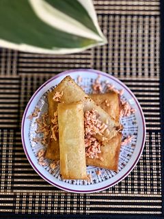 Gambar Popiah Cheezy Salmon Flakes