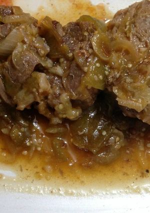Una foto de Chambarete entomatado!