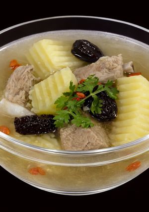 Hình của món SP.0989 - Sườn Heo Hầm Khoai Tây.
