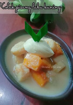 Foto resep Kolak pisang labu kuning duren