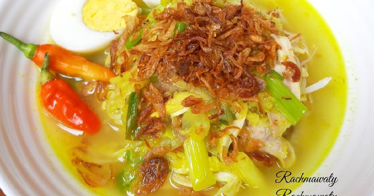 Resep 13.Soto Ayam Simple 😁 oleh Rachma Waty1975 - Cookpad