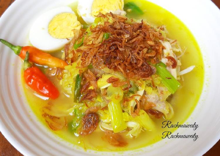 Resep 13.Soto Ayam Simple 😁, Enak Banget