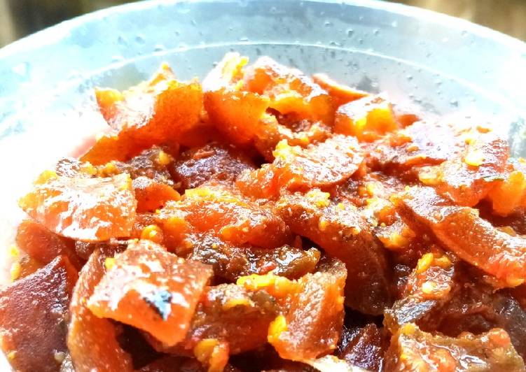 Step-by-Step Guide to Prepare Quick Peppered pomo sauce Cooking Basics for Newbies