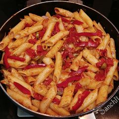 Tomato Vegetable Garden Pasta A picture of Tomato Vegetable Garden Pasta.