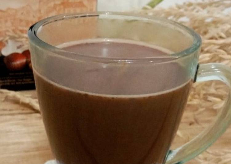 Hot Milo mix chocolate Van Houten
