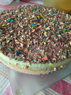 Foto resep No Bake Ice Cream cake Matcha