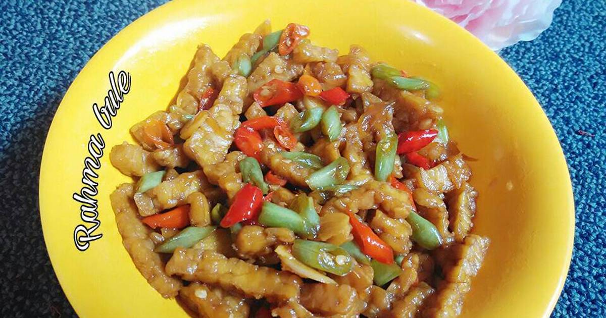 Resep Oseng Buncis Tempe Oleh Rahma Bule Cookpad