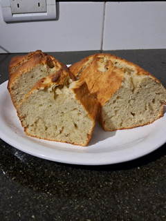 Una foto de Budín de banana, fácil y rápido