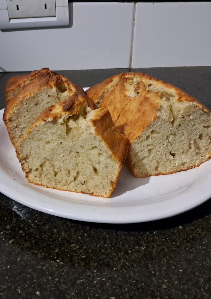 Una foto de Budín de banana, fácil y rápido