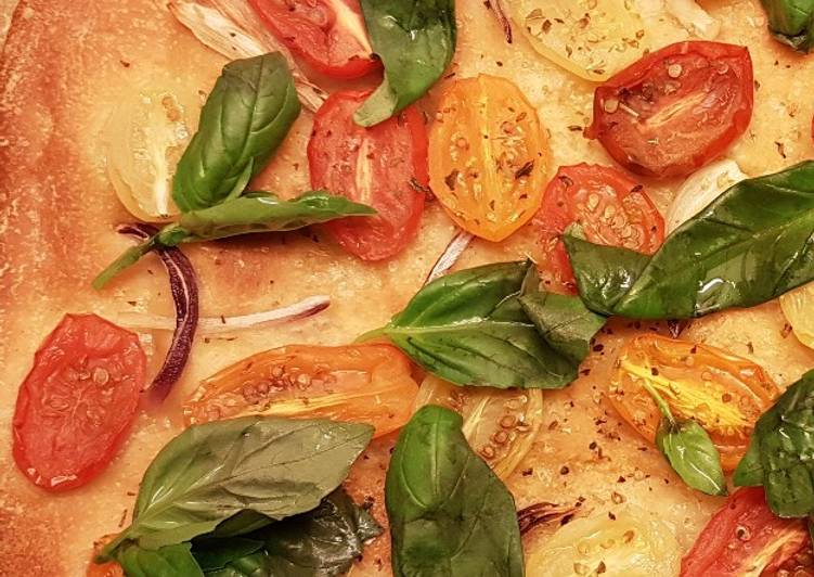 Focaccia de Tomates Cherry