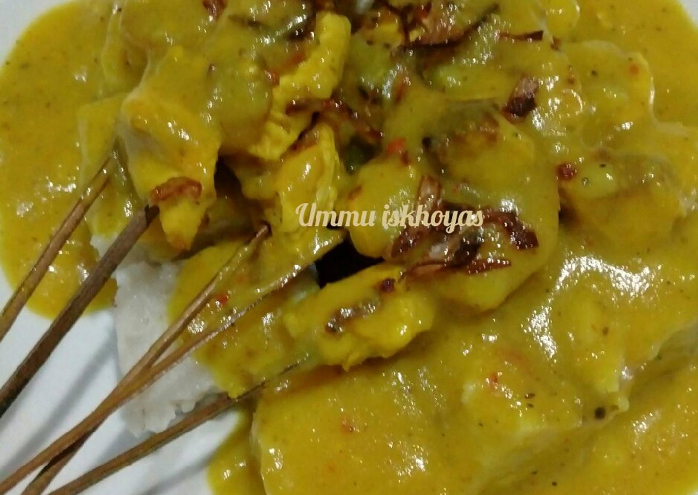 Sate padang (pake ayam)