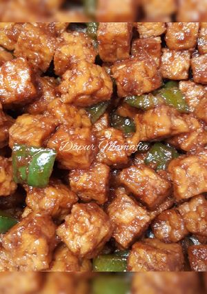 Foto resep Orak Arik Tempe Paprika