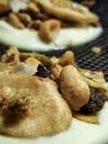 Mendiants de chocolate y frutos secos
