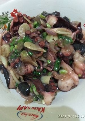 Foto resep Tumis Gurita Sederhana