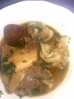 A picture of Assorted peppersoup.
