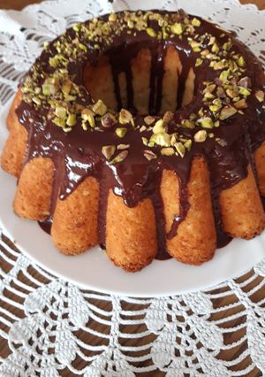 Zdjęcie przepisu Cytrynowa babka z ricottą.