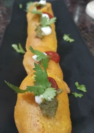 A picture of Slice Potato Fritters.