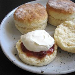 A picture of Lorna’s Butter-less Scones.