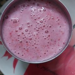 A picture of Strawberry milkshake.