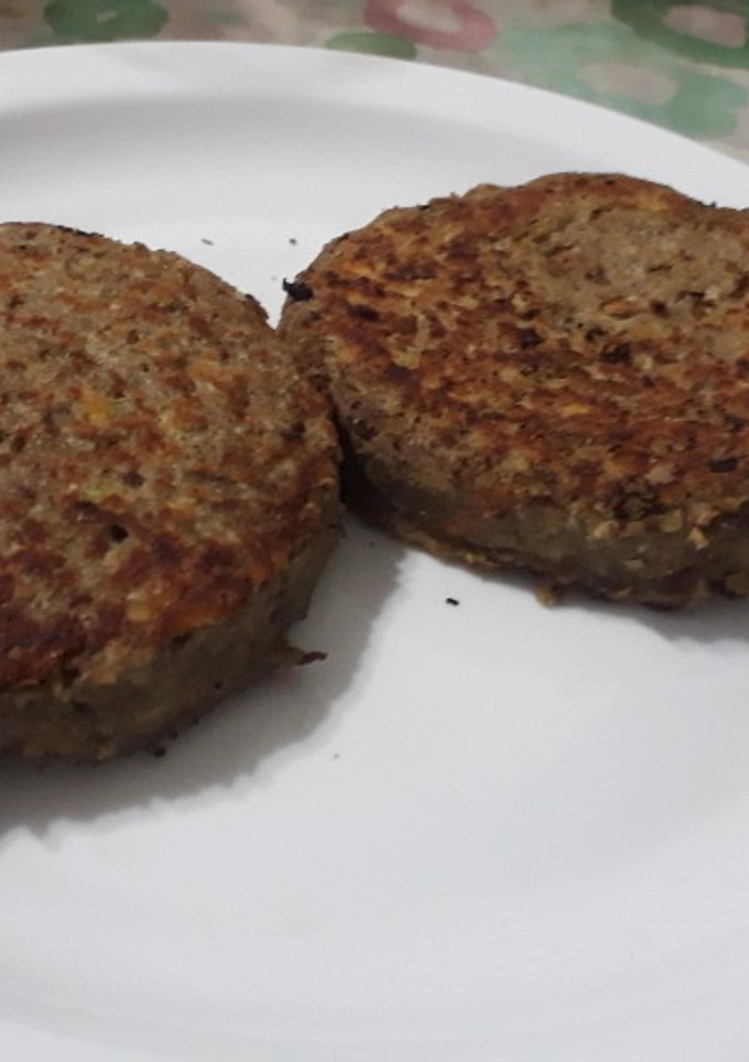 Una foto de Hamburguesas de lentejas veganas