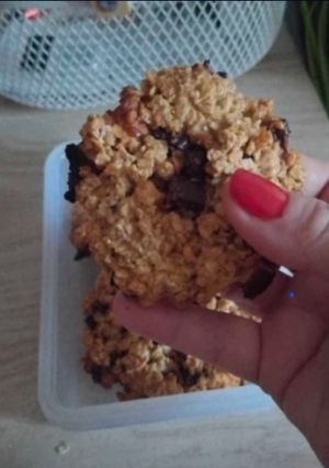 Une photo de Cookies gourmands aux flocons d'avoine