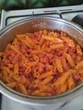 Macarrones con tomate al estilo padre de campo💚